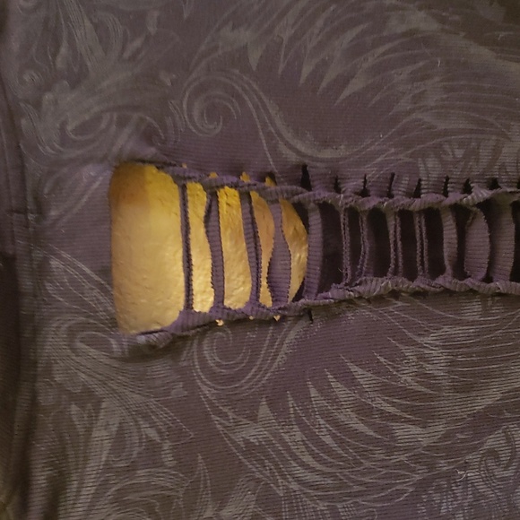 Ryder Sport long sleeve shirt Bling Cross with Angel wings, cutout sleeves & bk - Picture 8 of 8